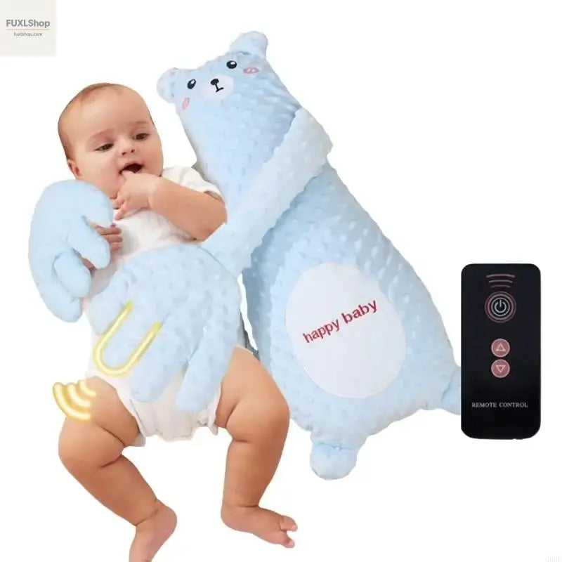 FUXL 066B Baby Beruhigungsspielzeug – Sanftes Klopfen & Fernbedienung für besseren Babyschlaf – Massage & Entspannung (0-12 Monate) - FUXL-Shopify