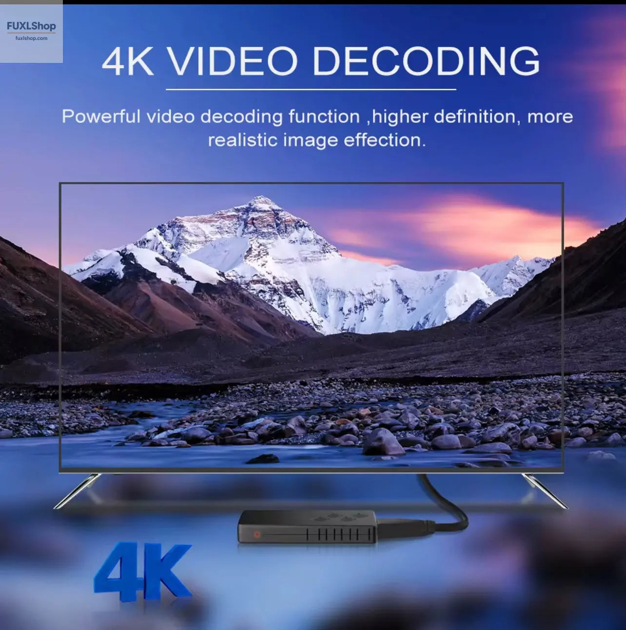 4K Full HD TV Stick Android 10 - Elektronik Streaming-Geräte Media-Player TV-Zubehar Heimunterhaltung