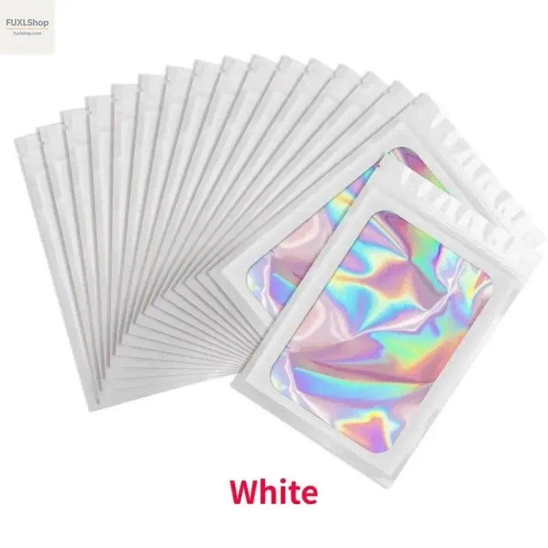 FUXL 50 Stück Wiederverschließbare Alufolie & Mylar Beutel – Frischhaltebeutel für Lebensmittel, Schmuck & Mehr - FUXL-Shopify