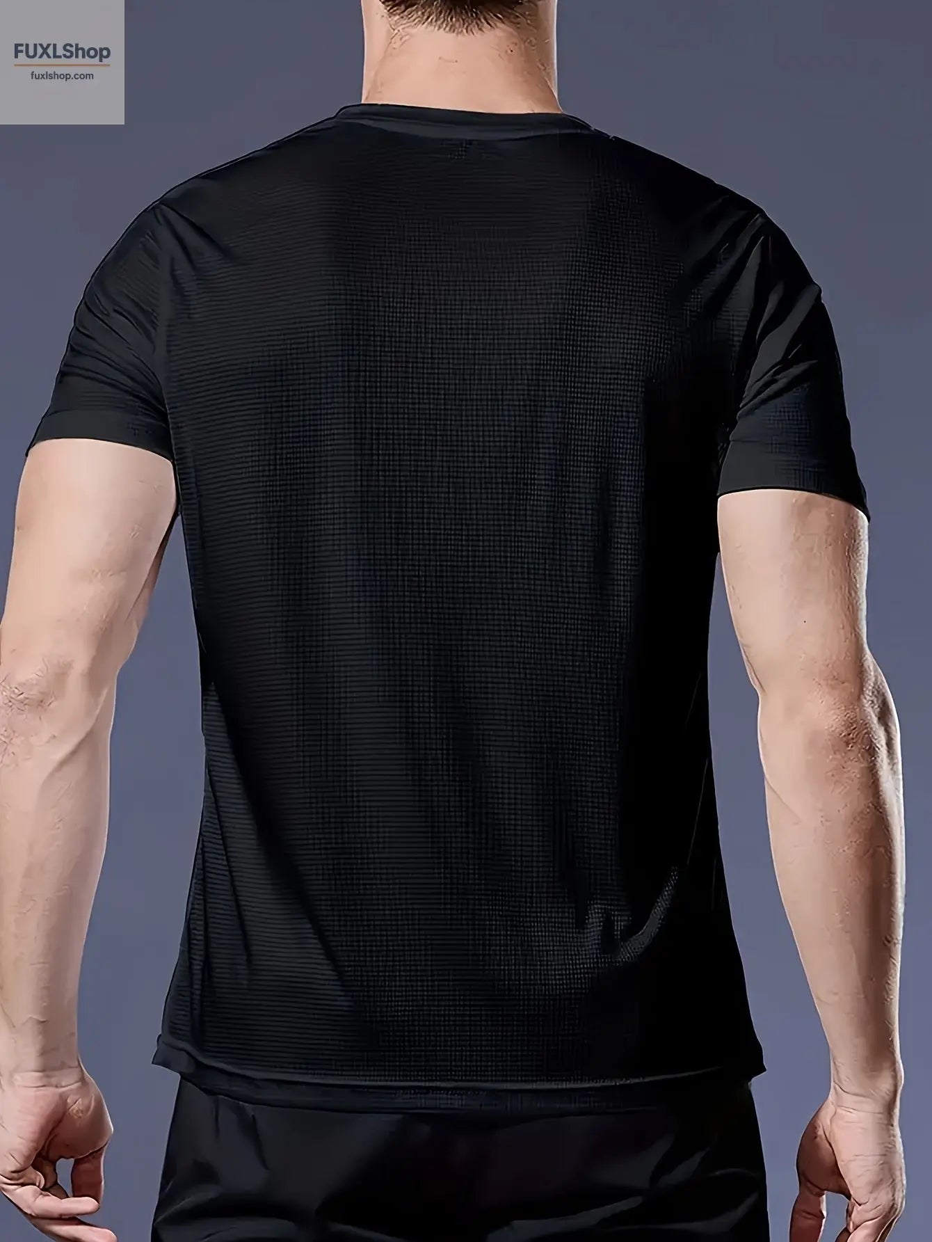 FUXL 5er Pack Herren Basic T-Shirts – Leichtes Rundhals-Shirt aus 100% Polye - FUXL-Shopify