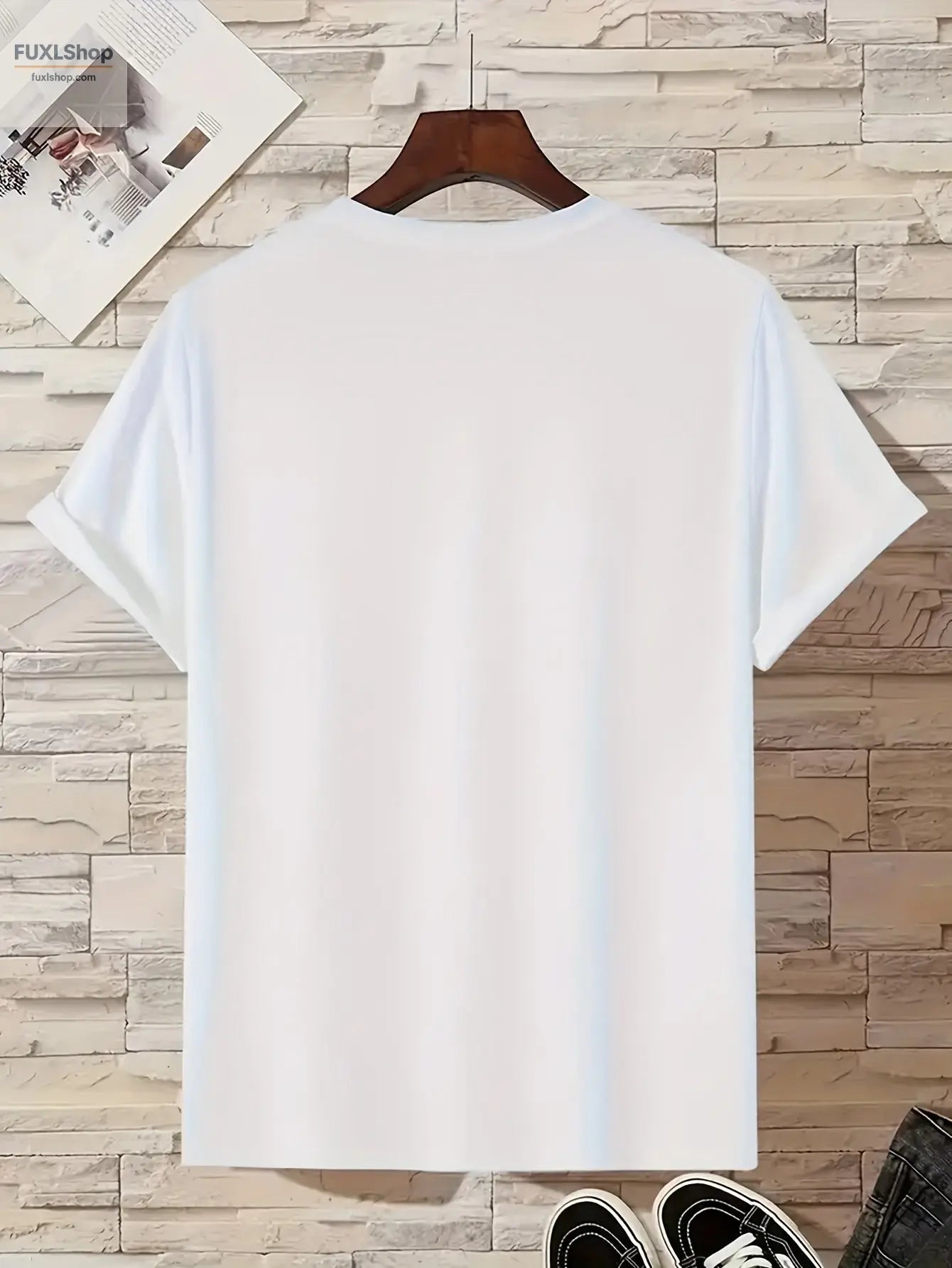 FUXL 5er Pack Herren Basic T-Shirts – Leichtes Rundhals-Shirt aus 100% Polye - FUXL-Shopify