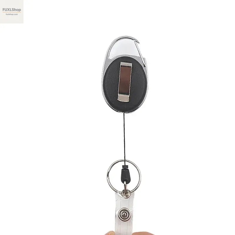 FUXL Ausweishalter mit Halsband – Retraktierbar & schlagfest für Arbeitsausweise/Zutrittskontrolle - FUXL-Shopify