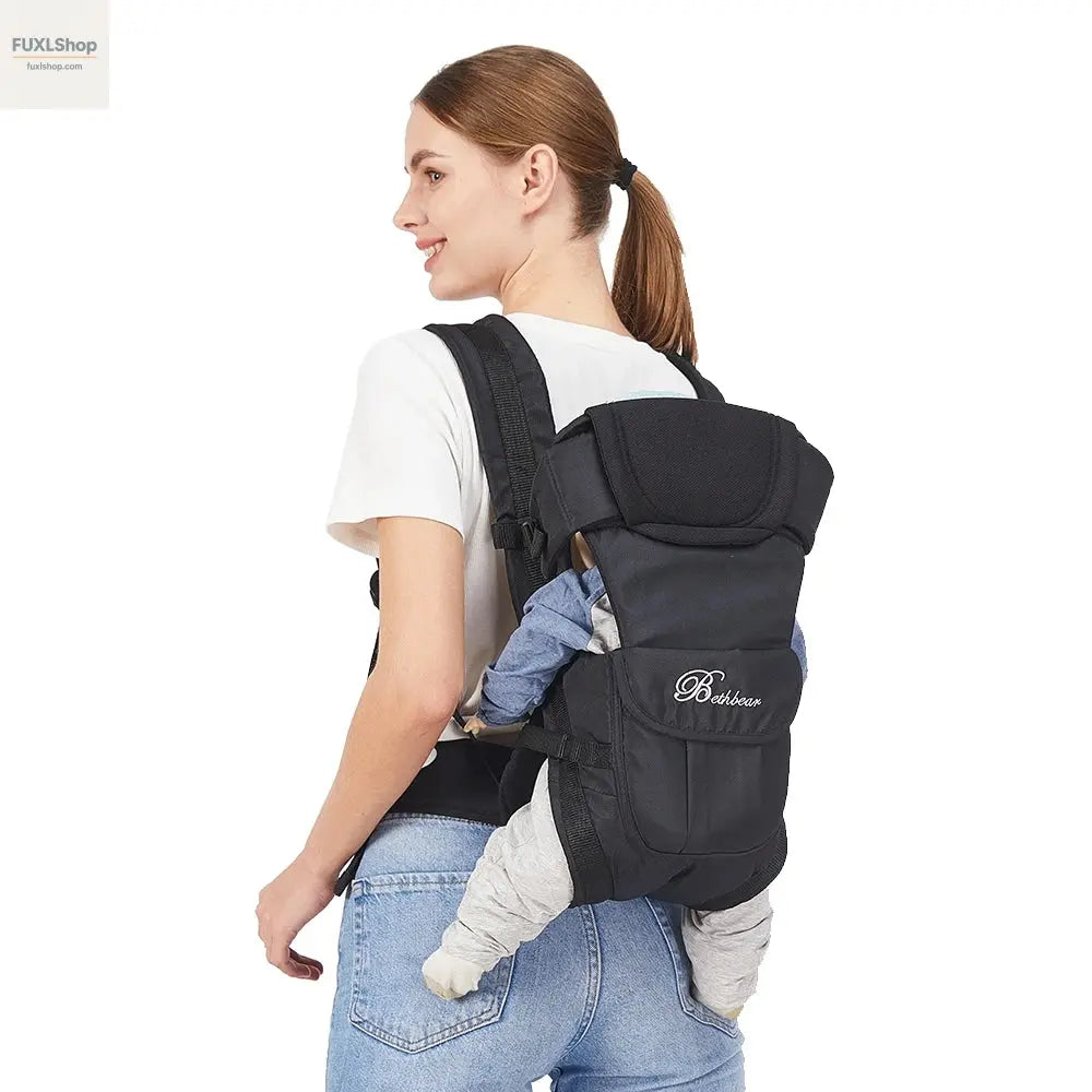 FUXL Baby Sling Carrier – 4-in-1 Ergonomische Tragehilfe für Neugeborene bis Kleinkinder (0-2 Jahre) - FUXL-Shopify