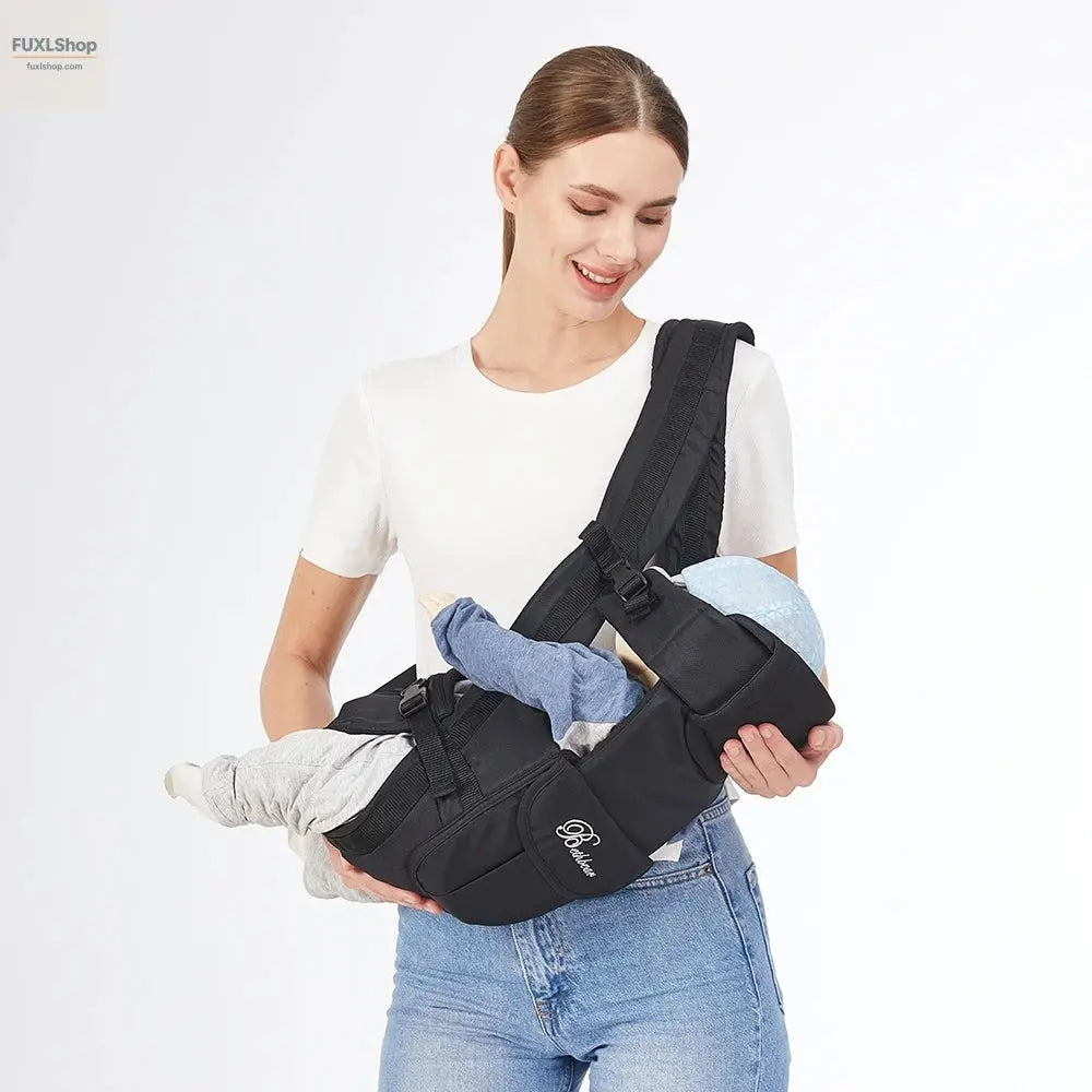 FUXL Baby Sling Carrier – 4-in-1 Ergonomische Tragehilfe für Neugeborene bis Kleinkinder (0-2 Jahre) - FUXL-Shopify