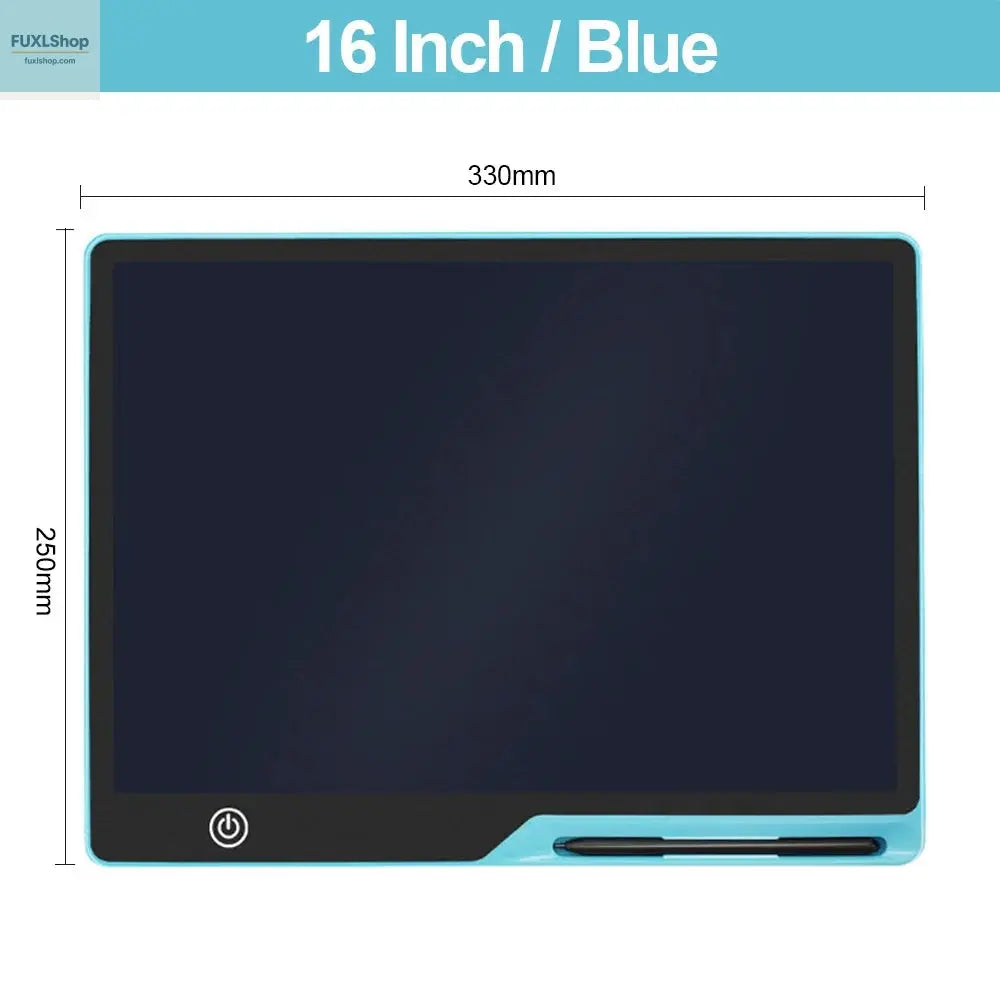 16-Zoll LCD Malbrett für Kinder | USB-aufladbare Schreibtafel | Zeichenbrett ab 3 Jahren | Lernspielzeug & Geschenk - FUXL-Shopify