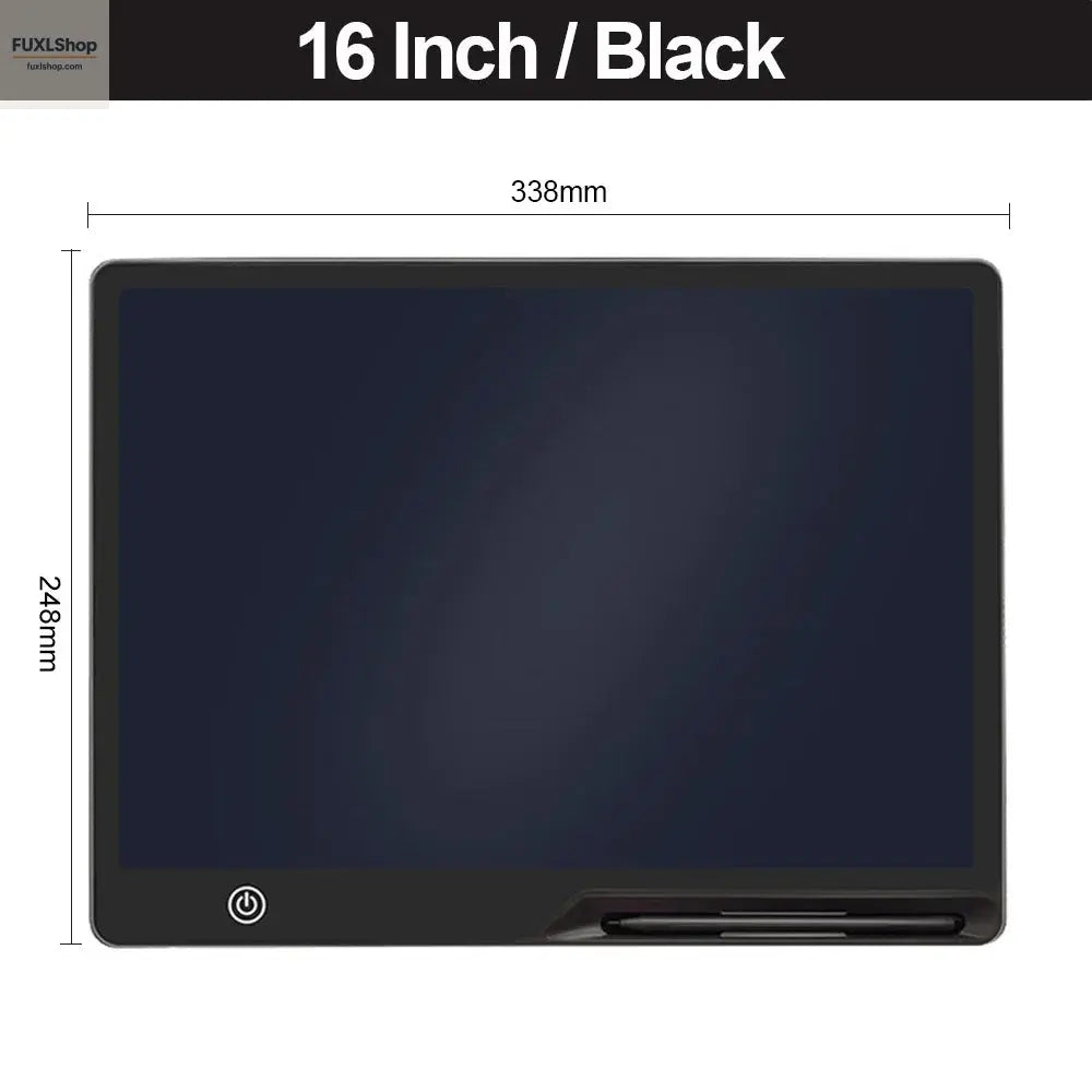16-Zoll LCD Malbrett für Kinder | USB-aufladbare Schreibtafel | Zeichenbrett ab 3 Jahren | Lernspielzeug & Geschenk - FUXL-Shopify