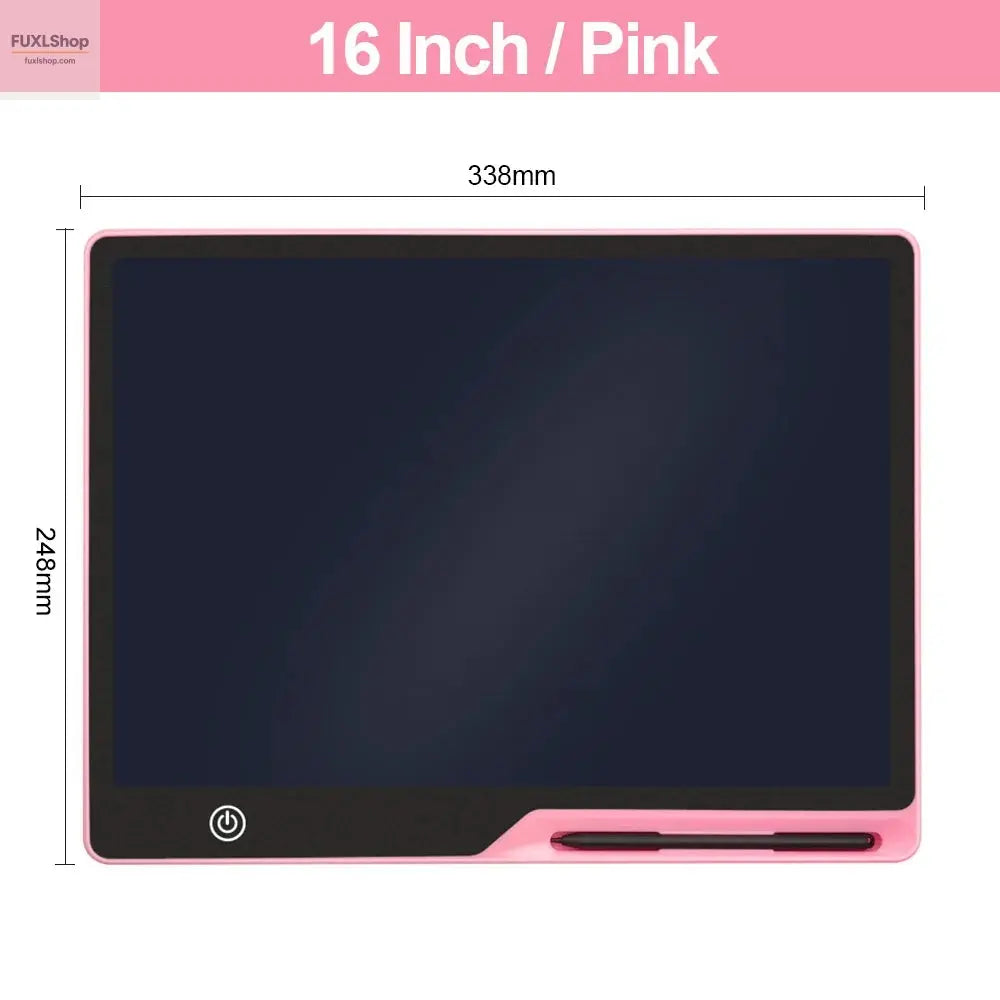 16-Zoll LCD Malbrett für Kinder | USB-aufladbare Schreibtafel | Zeichenbrett ab 3 Jahren | Lernspielzeug & Geschenk - FUXL-Shopify