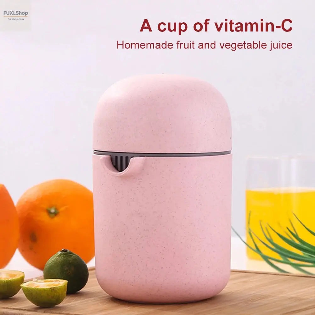 FUXL Manuelle Zitruspresse – Premium Mini-Saftpresse für Orangen, Zitronen & Limetten mit rutschfestem Design - FUXL-Shopify