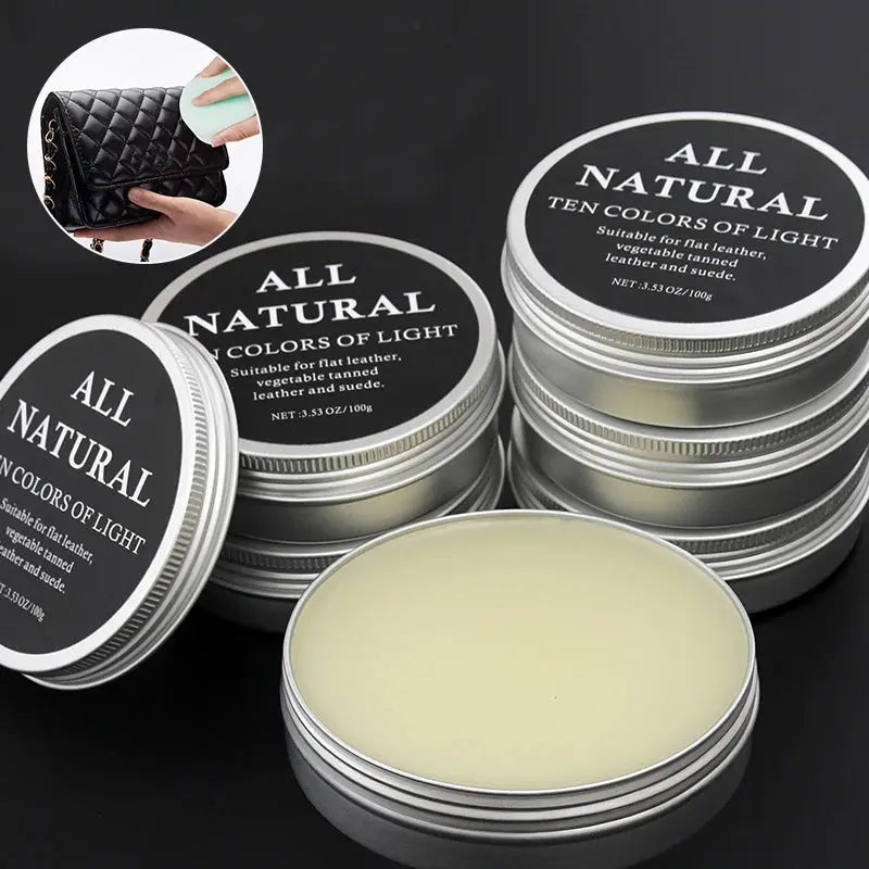 FUXL Nerzöl Creme 30ml & 100ml - Lederpflege für Schuhe, Taschen und Accessoires - FUXL-Shopify