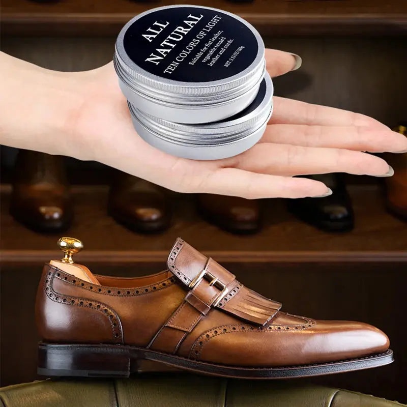 FUXL Nerzöl Creme 30ml & 100ml - Lederpflege für Schuhe, Taschen und Accessoires - FUXL-Shopify