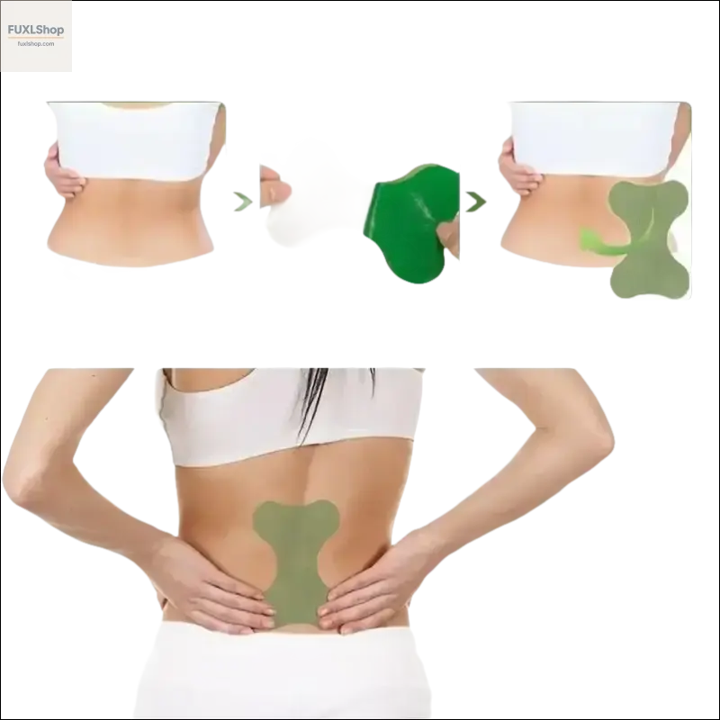 12/36/72PCS Lendenwirbelpflaster Rücken Taille Selbsterhitzende Paste für Laufen Yoga Fitness Übung - #Selbstwärmende