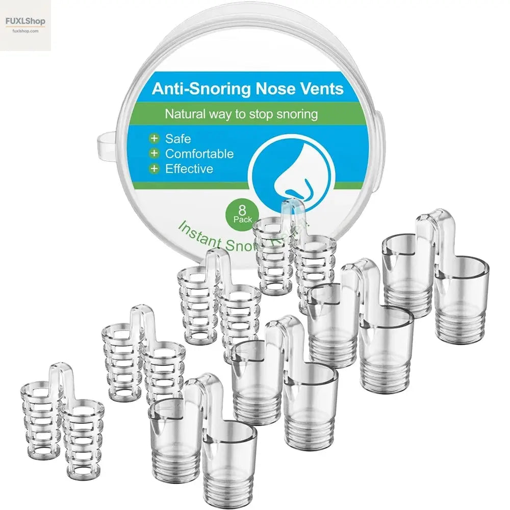 1/8PCS Anti Schnarchen Apnea Nase Clip Atmen Hilfe Stille Schnarchen Gerät Schlafen - FUXL-Shopify