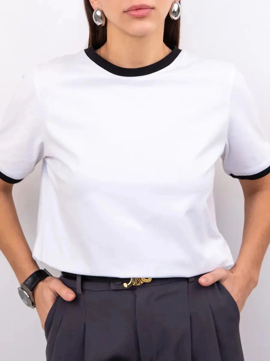 FUXL Women's T-Shirt - Basic Loose Fit Top for Leisure & Cosplay - Anime/Streetwear Inspired - FUXL-Shopify