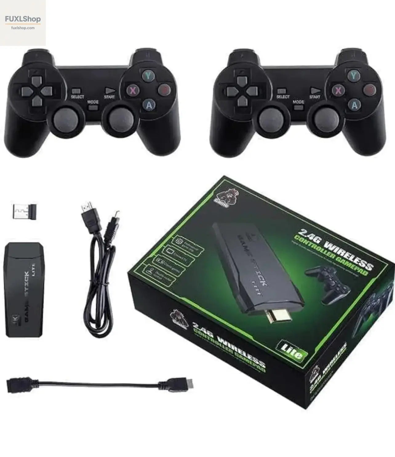 FUXLTV Videospielkonsole Stick 2.4g Wireless Gamepad Controller USB - FUXL-Shopify