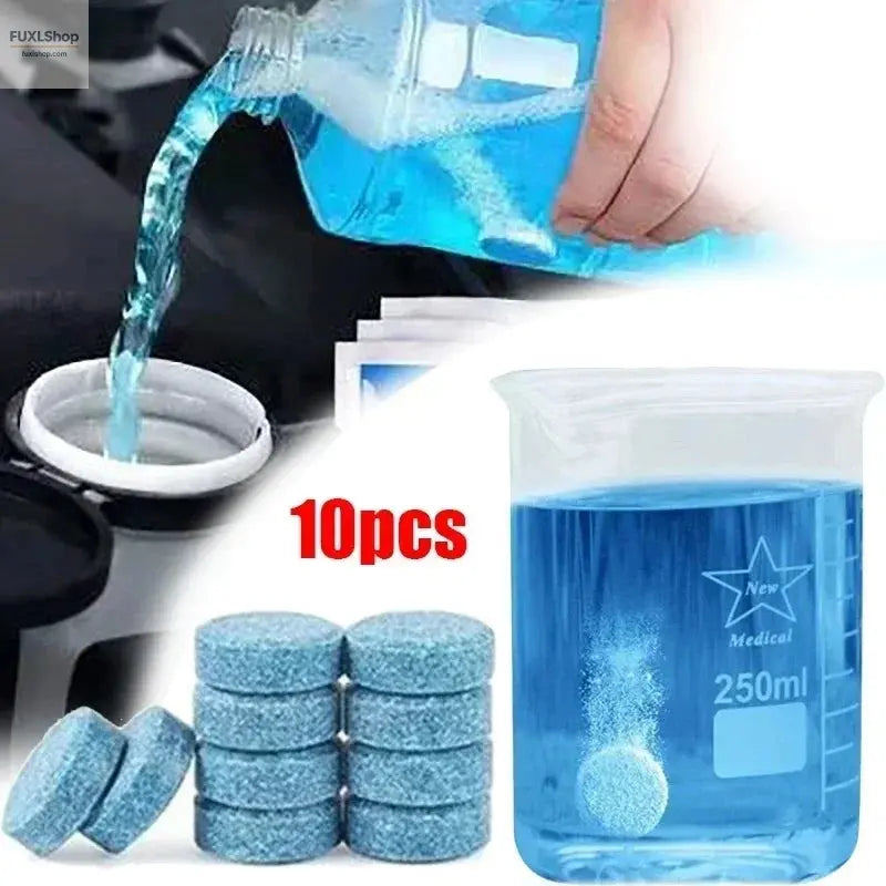 Glass Water Effervescent Film Wiper Solid Concentrate Four Seasons Universal Strong Anti-freeze Wiper Essence Zero Shellac - FUXL-Shopify