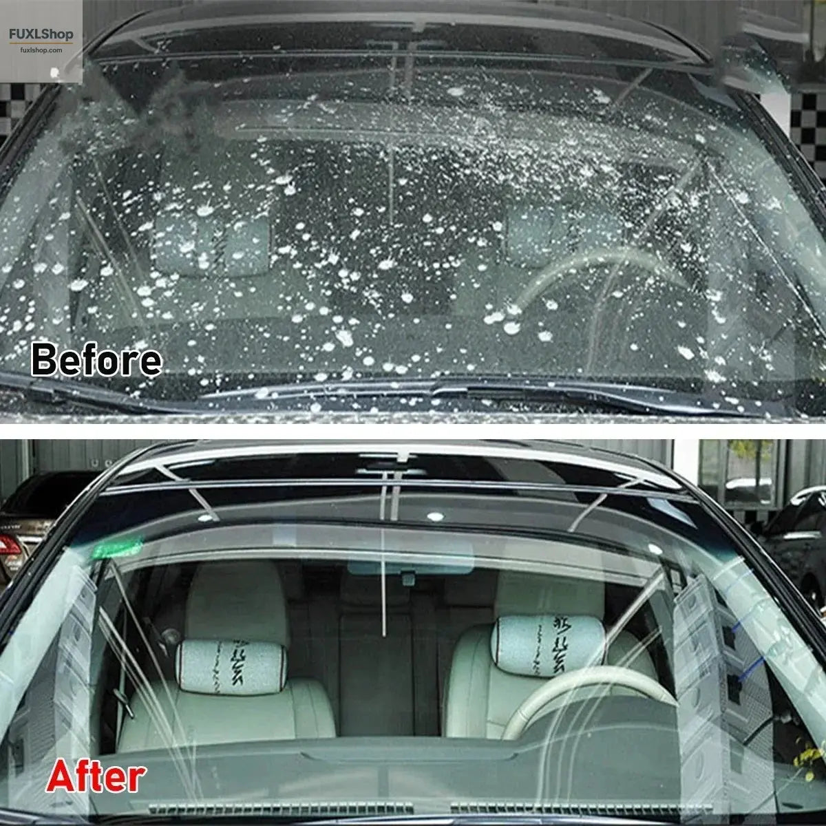 Glass Water Effervescent Film Wiper Solid Concentrate Four Seasons Universal Strong Anti-freeze Wiper Essence Zero Shellac - FUXL-Shopify