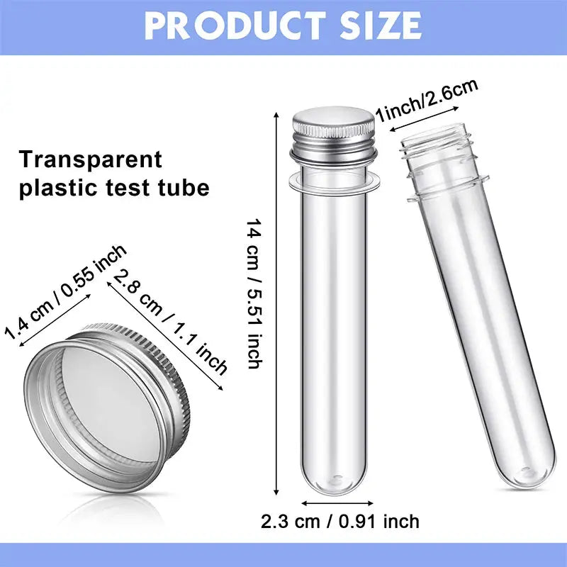 Glass bottles with aluminum 14ml 18ml 20ml - FUXL-Shopify