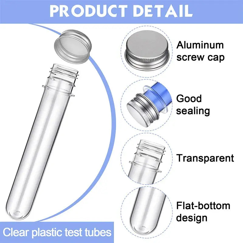 Glass bottles with aluminum 14ml 18ml 20ml - FUXL-Shopify