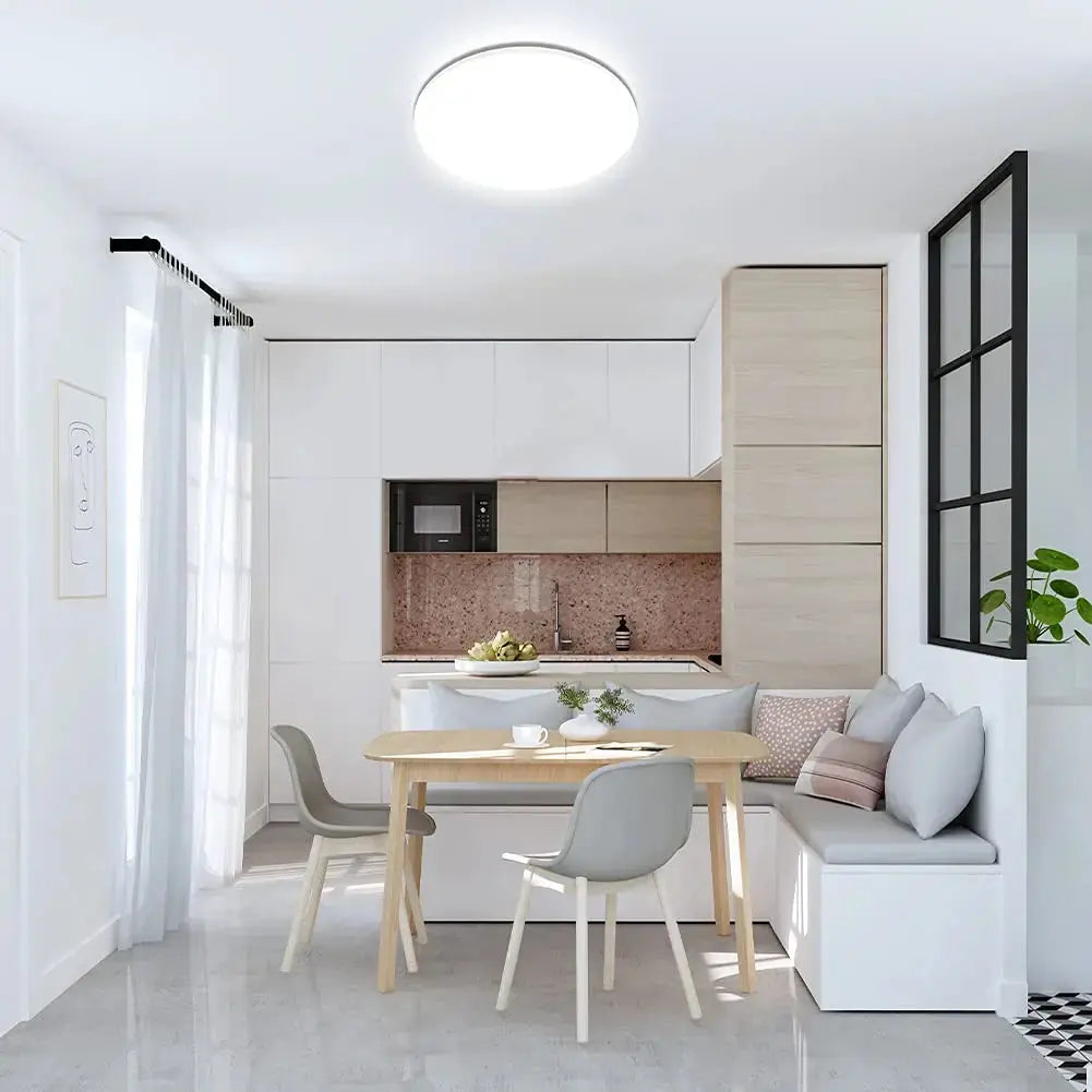 IRALAN Modern LED Ceiling Light Round 48W/36W/24W/18W For Kitchen, Bathroom, Bedroom - FUXL-Shopify