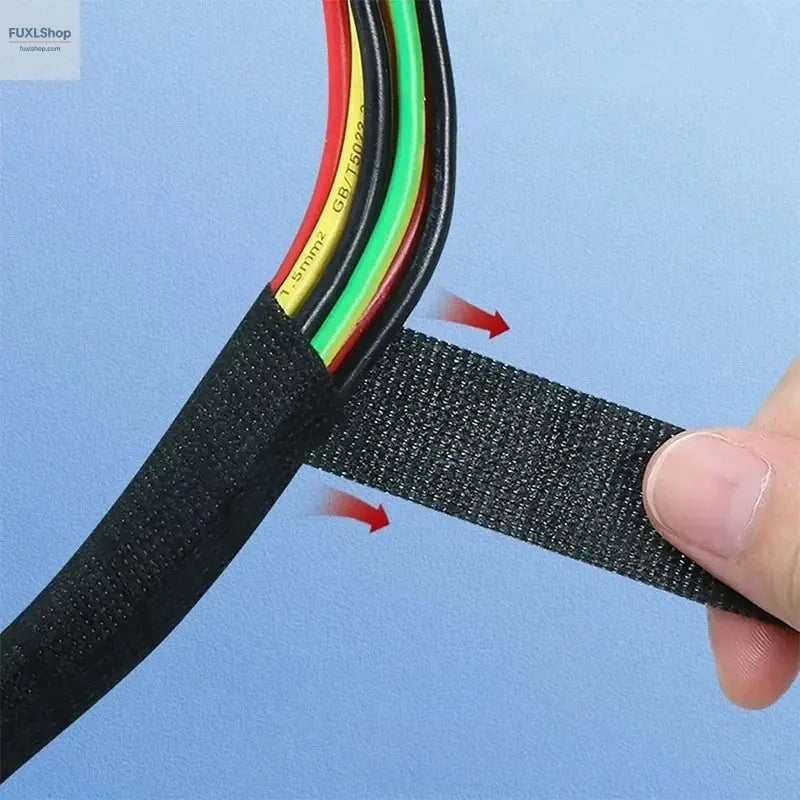 Electrical Tape Heat-resistant Harness Bundle Insulation Auto Wiring Fabric Cloth Wrap Waterproof Cable Organizer Adhesive Tapes - FUXL-Shopify