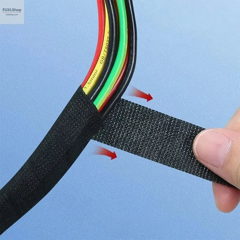 Electrical Tape Heat-resistant Harness Bundle Insulation Auto Wiring Fabric Cloth Wrap Waterproof Cable Organizer Adhesive Tapes - FUXL-Shopify