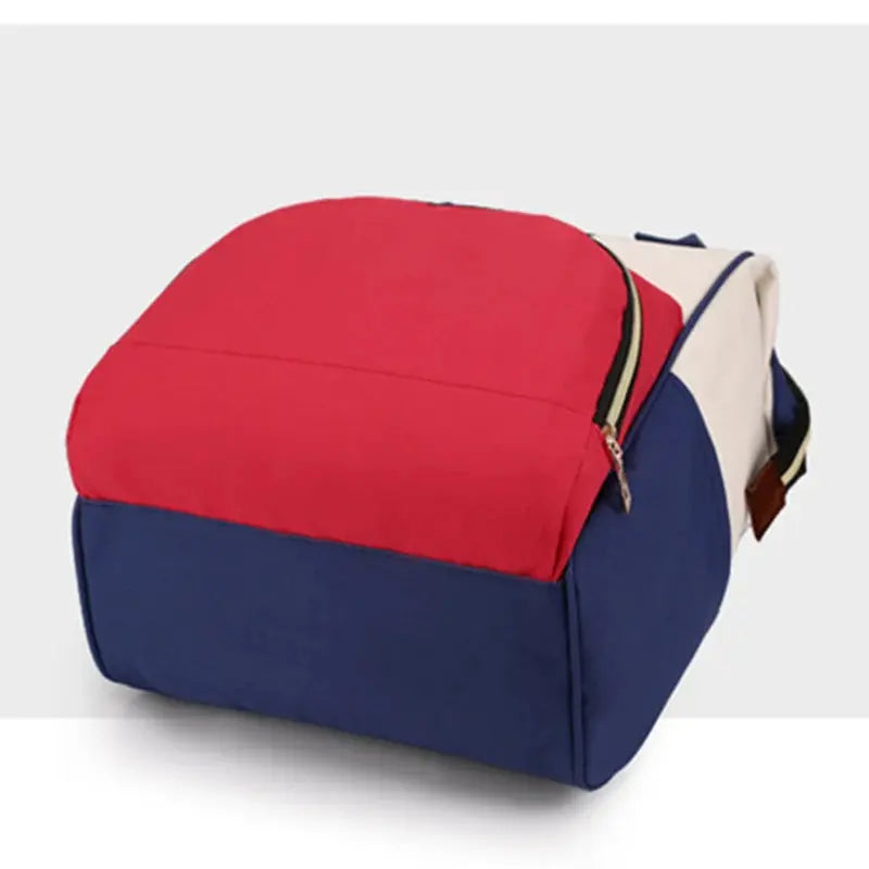 Large Capacity Canvas Mommy Bag Multifunctional Baby Bottle Thermal Insulation Travel Storage Bag Fashion Mommy Bag Hanging Bag - FUXL-Shopify