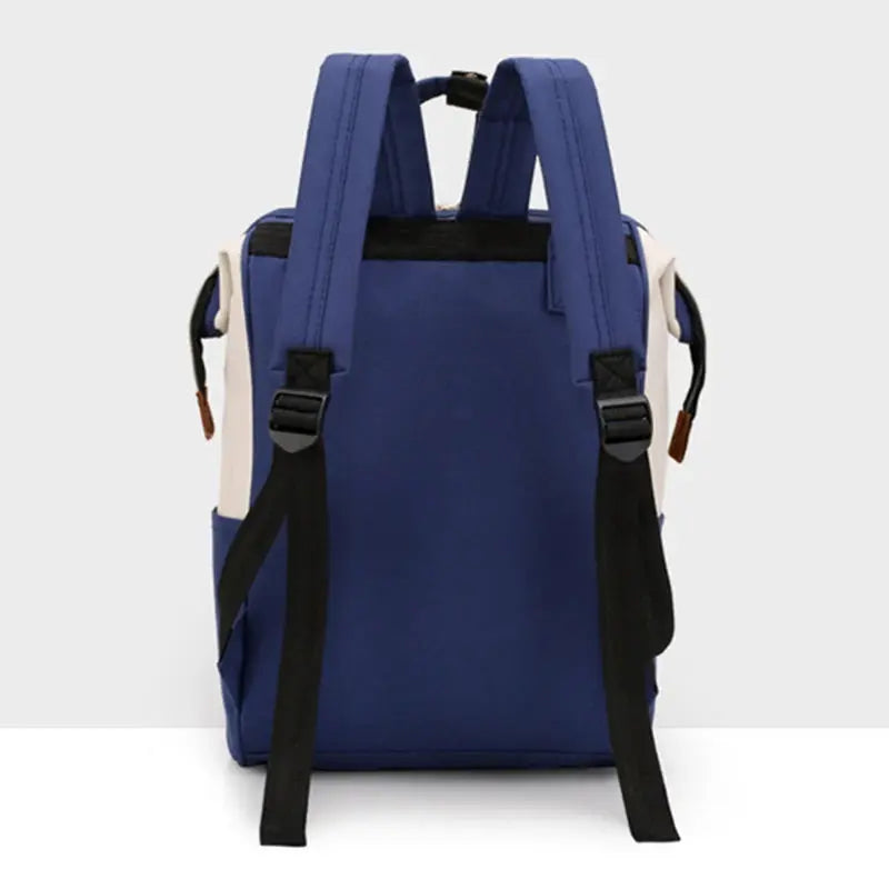 Large Capacity Canvas Mommy Bag Multifunctional Baby Bottle Thermal Insulation Travel Storage Bag Fashion Mommy Bag Hanging Bag - FUXL-Shopify