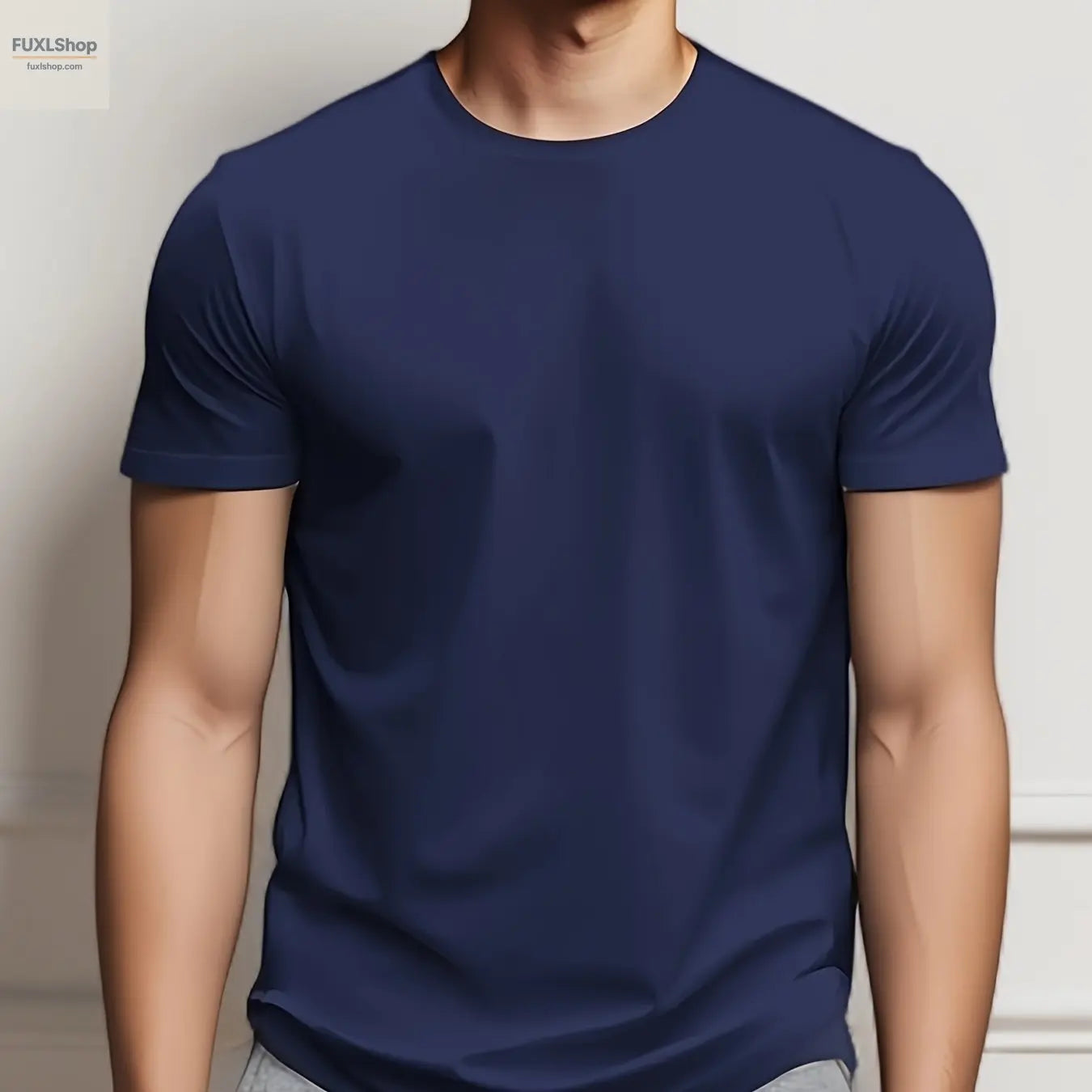 Lässige T-Shirts im schlichten Stil für Herren mit Cartoon-Motiv, bequemes T-Shirt mit Rundhalsausschnitt und kurzen Ärmeln, Pyjama-Oberteil für den Sommer und die Freizeit - FUXL-Shopify