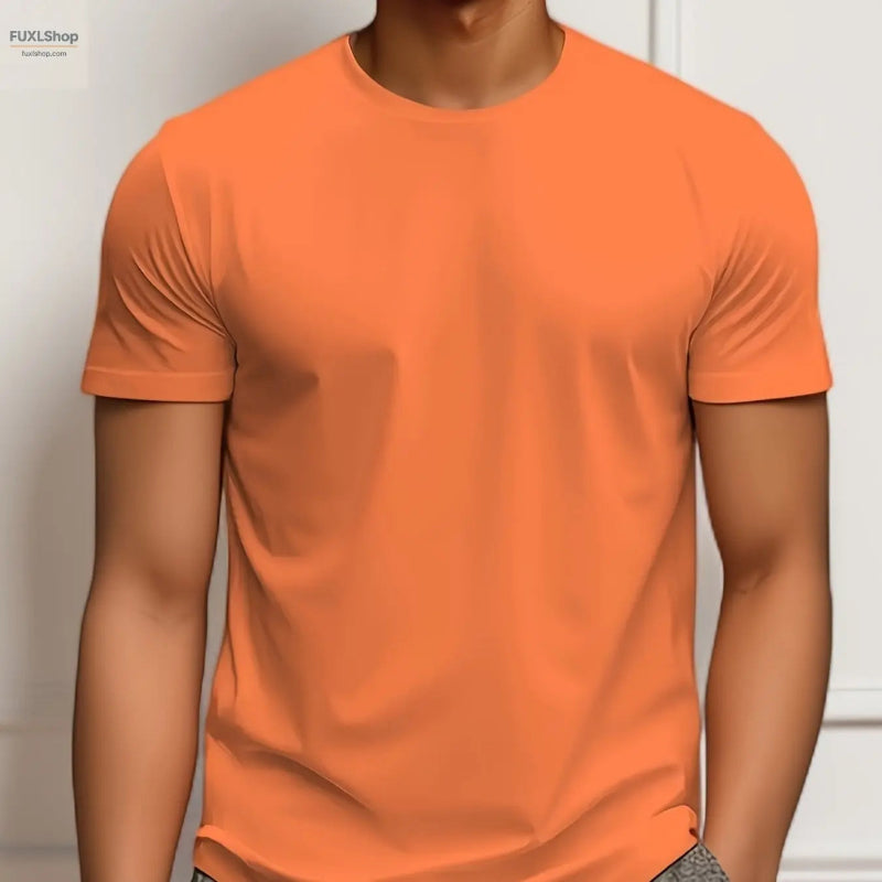 Lässige T-Shirts im schlichten Stil für Herren mit Cartoon-Motiv, bequemes T-Shirt mit Rundhalsausschnitt und kurzen Ärmeln, Pyjama-Oberteil für den Sommer und die Freizeit - FUXL-Shopify