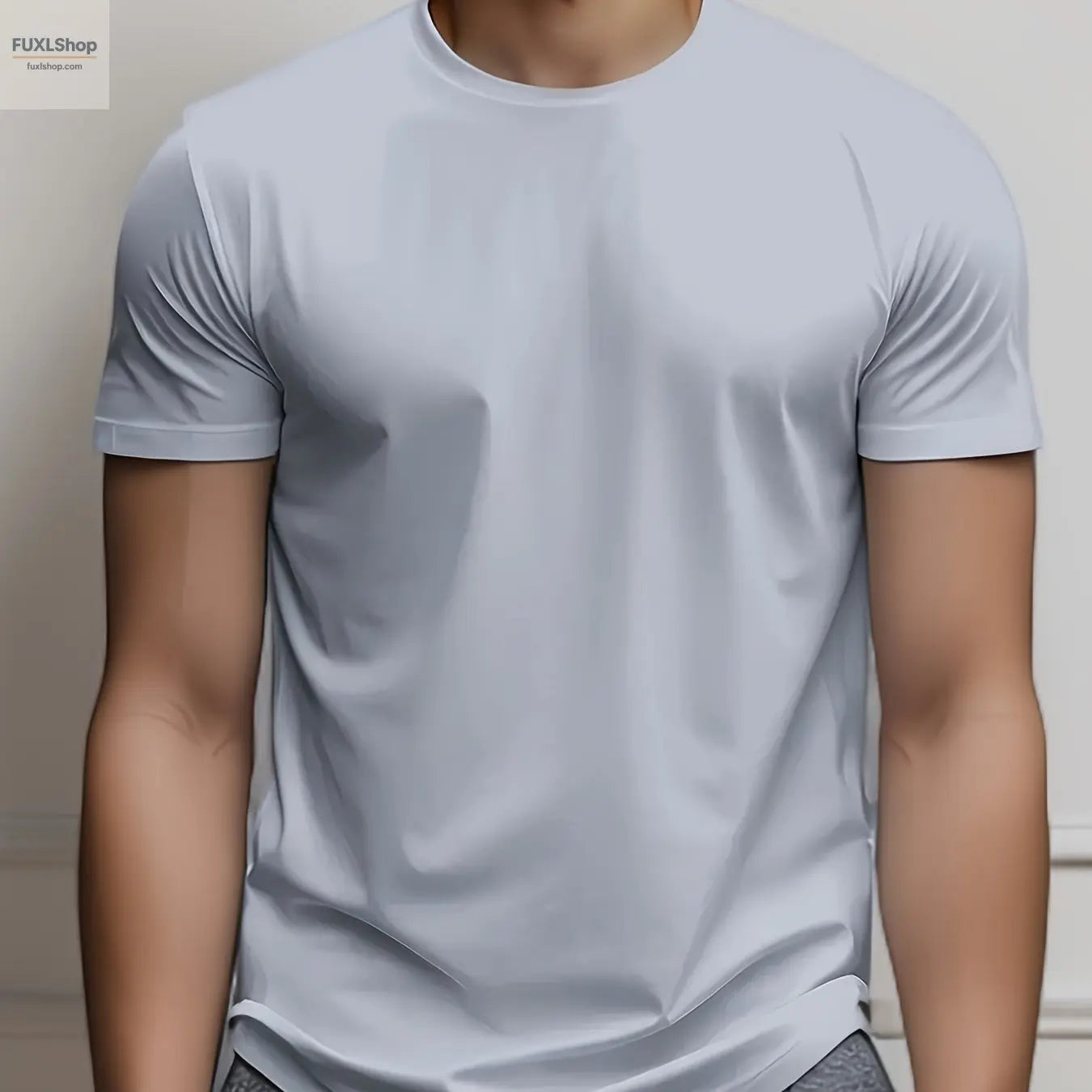 Lässige T-Shirts im schlichten Stil für Herren mit Cartoon-Motiv, bequemes T-Shirt mit Rundhalsausschnitt und kurzen Ärmeln, Pyjama-Oberteil für den Sommer und die Freizeit - FUXL-Shopify