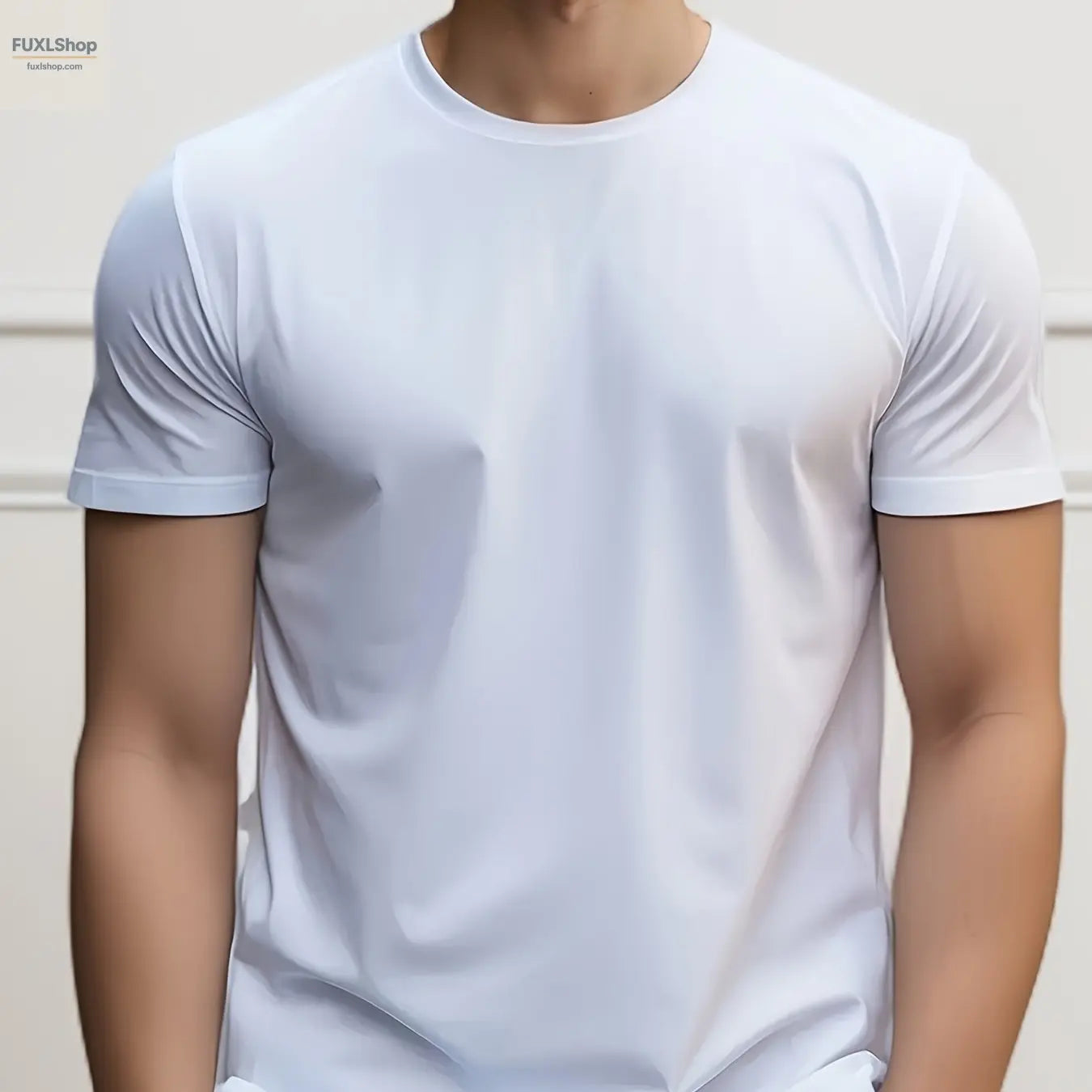 Lässige T-Shirts im schlichten Stil für Herren mit Cartoon-Motiv, bequemes T-Shirt mit Rundhalsausschnitt und kurzen Ärmeln, Pyjama-Oberteil für den Sommer und die Freizeit - FUXL-Shopify