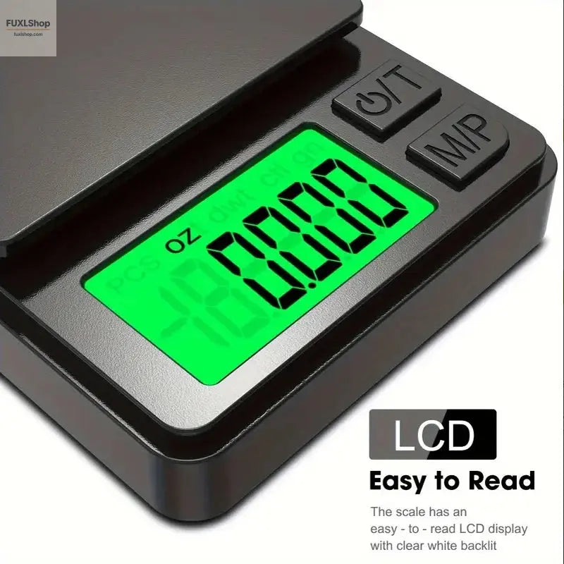 Präzisions-Taschenwaage 1000g x 0,1g – Digitale Grammwaage für Lebensmittel, Schmuck & mehr – Kompaktreise-Waage - FUXL-Shopify