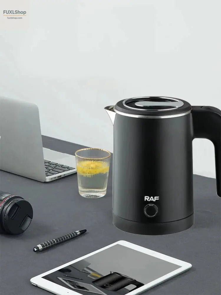 RAF Reise-Wasserkocher 0.8L – Edelstahl, schnelles Aufkochen & automatische Abschaltung für Hotel, Reise & Zuhause - FUXL-Shopify