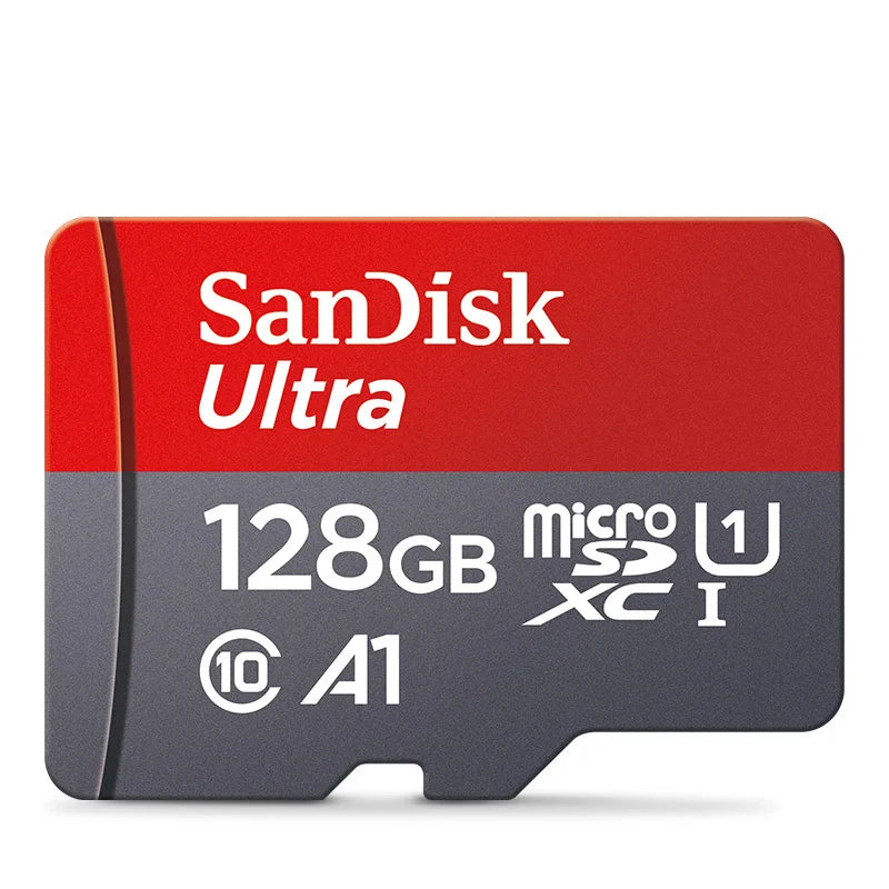 Original Sandisk Speicherkarte 256 GB 128 GB 64 GB 32 GB TF Micro SD-Karte Klasse 10 UHS-1 Flash-Karte Speicher Microsd für Smartphone PC