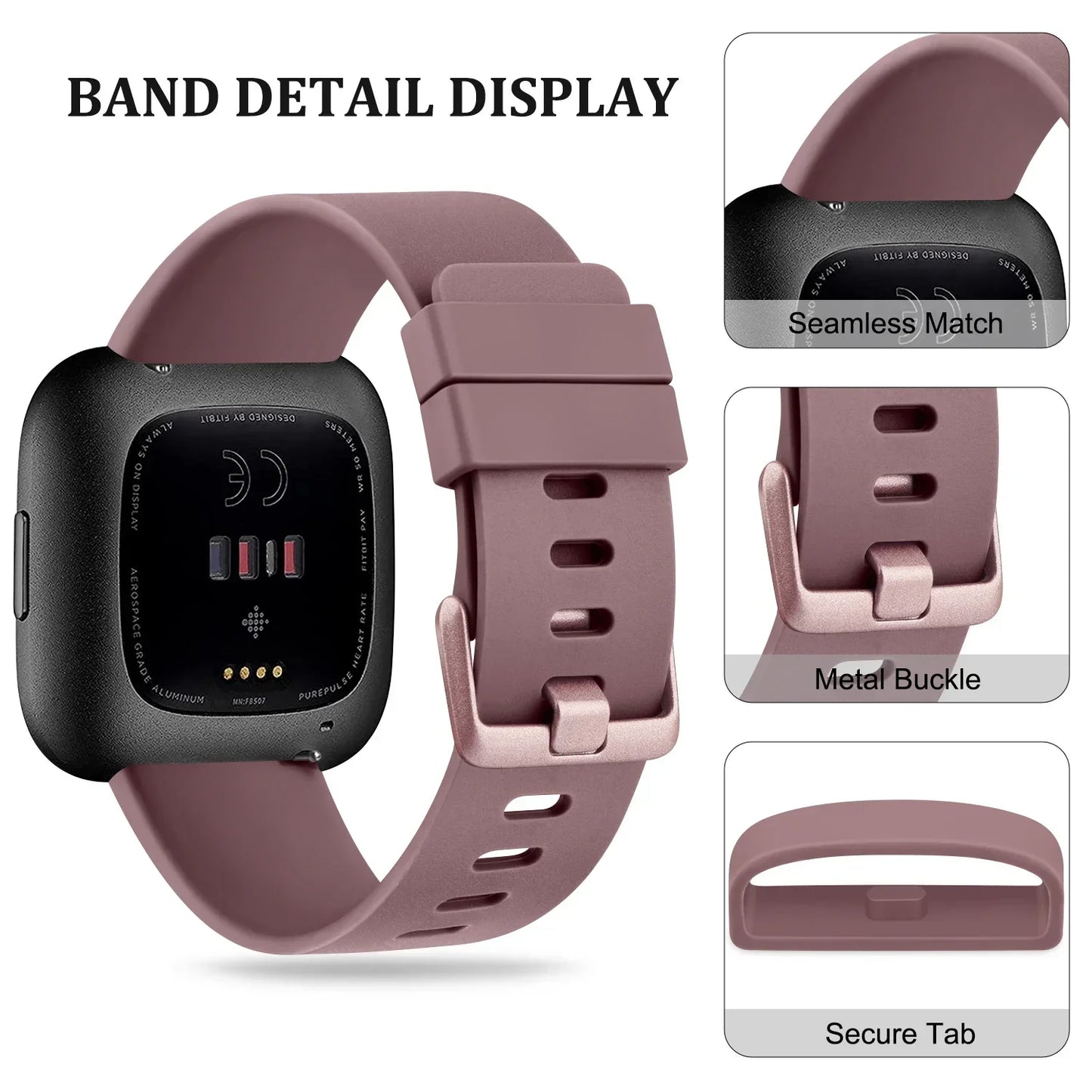 Sportarmband für Fitbit Versa 1 / Versa 2 / Versa Lite – Strap Ersatzband Smartwatch-Armband