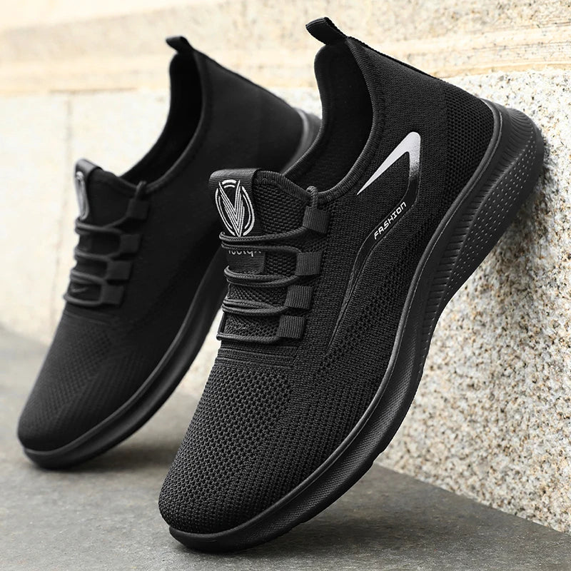 Herrenschuhe, lässiger Sneaker, atmungsaktiver Mesh-Sneaker, rutschfeste Herren-Sommer-Sneaker, günstiger Schuhabstand, Herrenschuhe