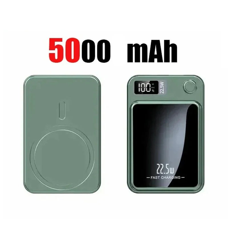 10000 mAh Drahtlose Magnetische Power Bank 22,5 W Schnelle Lade Tragbare Externe Batterie PowerBank Adapter Für iPhone Huawei Samsung