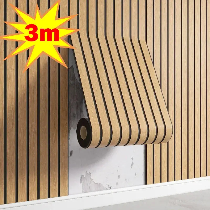 3M New Grille 3D Wandsticker – Selbstklebende, wasserfeste & strapazierfähige Wanddekoration als Raumteiler oder Hintergrund