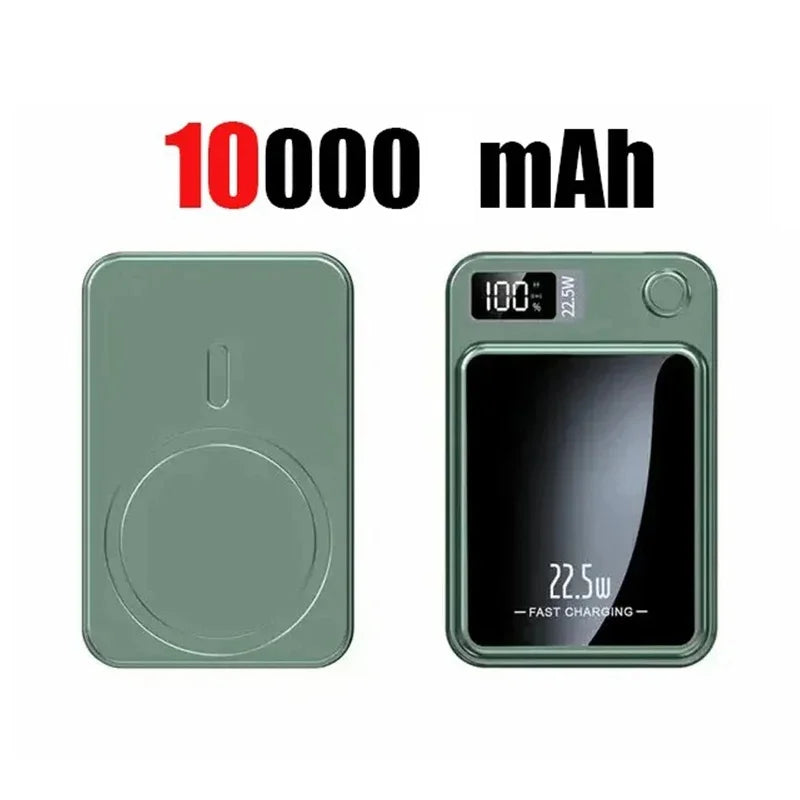 10000 mAh Magnetische Power Bank – Kabelloses 22,5 W Schnellladegerät mit Ultra-Kapazität für iPhone 15, Huawei, Samsung