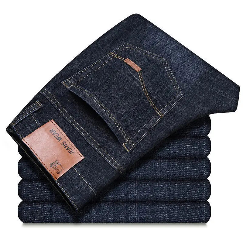 2025 Herren Stretch Jeans – Klassisch, Elastisch & Bequem | Business & Freizeit