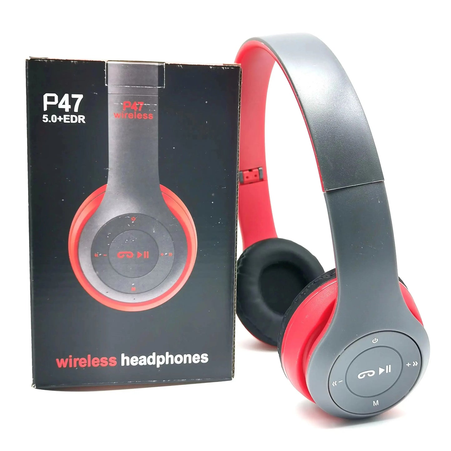Stereo P47 Headset 5,0 Bluetooth Headset Falt serie Wireless Sportspiel Headset für iPhone Xiaomi
