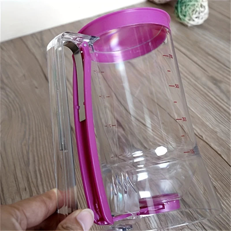 900ml Teigspender (1 Stück) – Mit Messskala & Auslauf – Ideal für Pfannkuchen, Cupcakes & Kekse – Spülmaschinengeeignet - FUXL-Shopify