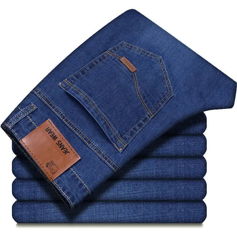 2025 Herren Stretch Jeans – Klassisch, Elastisch & Bequem | Business & Freizeit