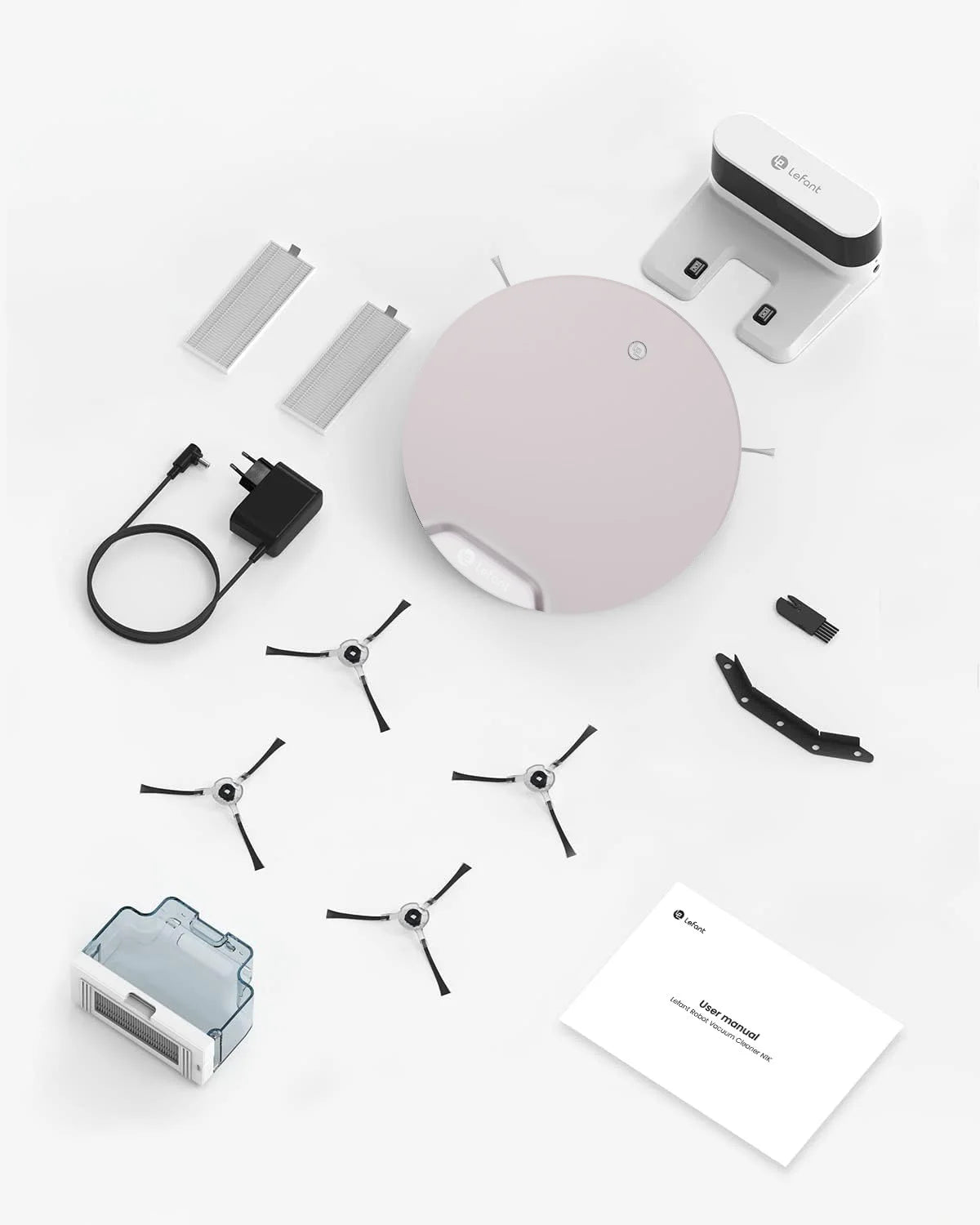 Lefant N1 Roboter Staubsauger – 4500PA Saugkraft, HEPA-Filter, 165 Min Laufzeit, App-Steuerung, Gyro-Navigation - FUXL-Shopify