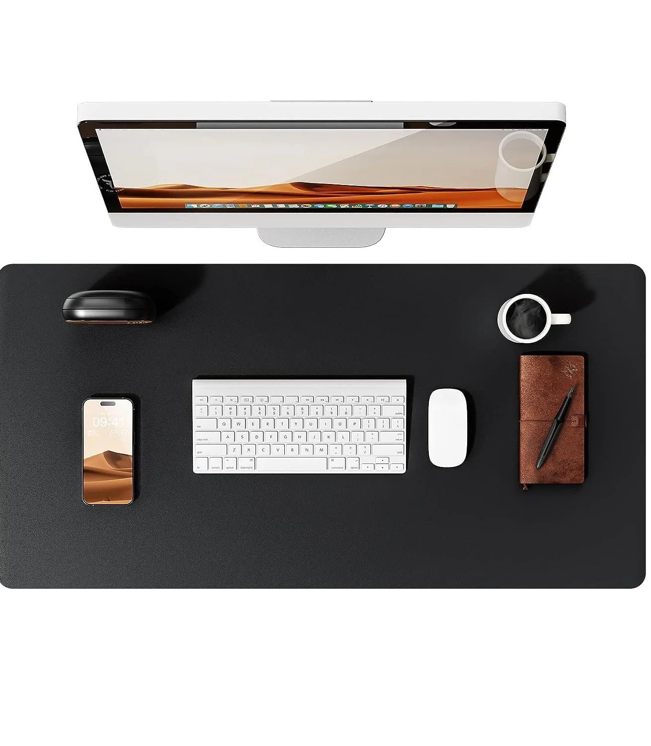 Schreibtischunterlage aus Leder | Computermatte für den Schreibtisch | Großes Mauspad und Tastaturmatte | Schreibtischschutz für das Büro - FUXL - Shopify