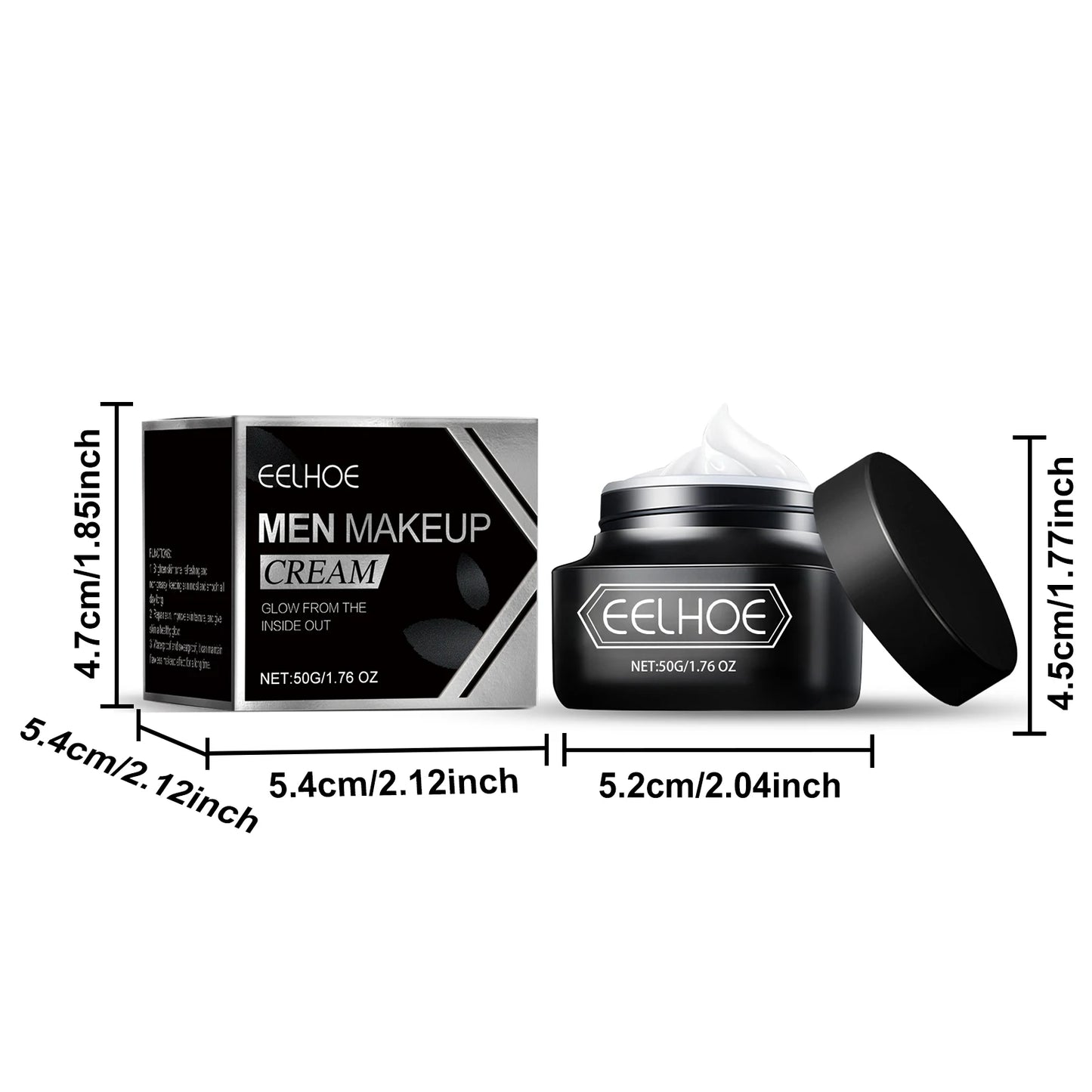 BB Cream für Männer – Langanhaltende Abdeckung & Mattierender Effekt