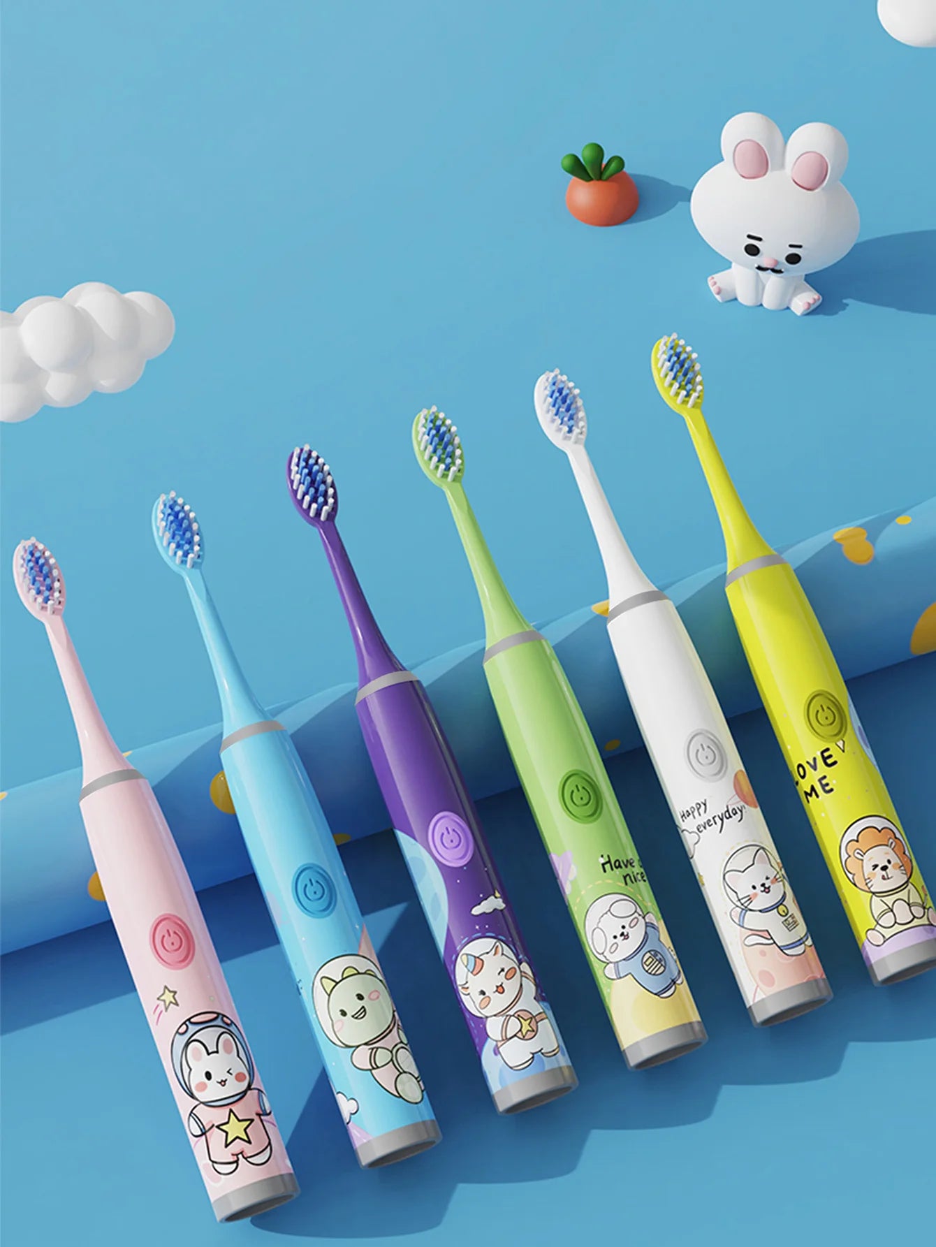 Kinder-Reinigungs bürste für weiches Haar (Batterie nicht einges ch lossen) - FUXL-Shopify