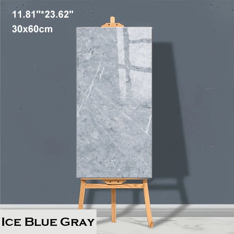 10–20 Stück 30 x 60 cm selbstklebende Marmor - PVC - Bodenfliesen, wasserdicht, abziehbarer Wandaufkleber, Küche, Badezimmer, abnehmbare Heimdekoration - FUXL - Shopify