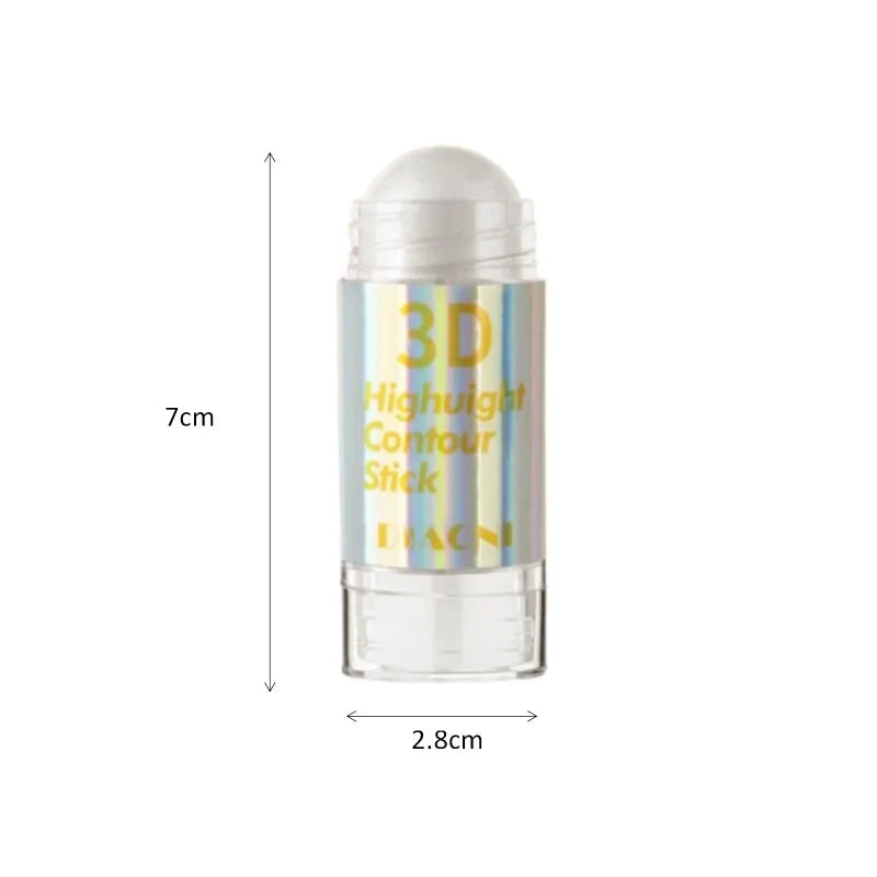 6 farben 3D Gesicht Erhellen Highlighter Bar Kosmetische Gesicht Kontur Bronzer Schimmer Highlighter Stick Concealer Creme Make-Up-tool - FUXL-Shopify