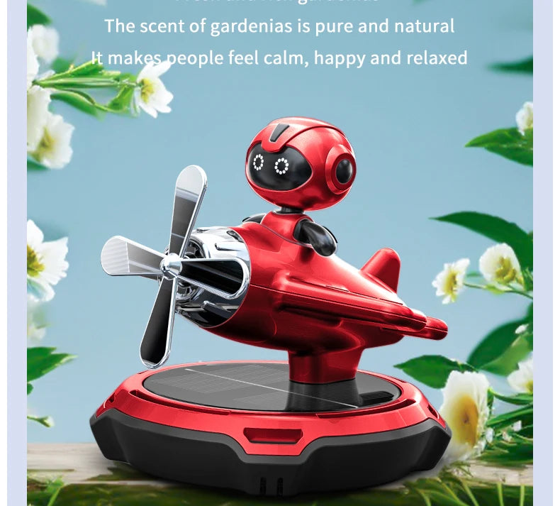 Solar-Auto-Duftspender | Niedlicher Bär & Hund | Aromatherapie - FUXL-Shopify